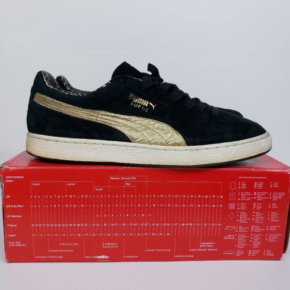 puma suede size 15